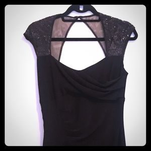 Lauren Ralph Lauren evening dress with cap sleeve